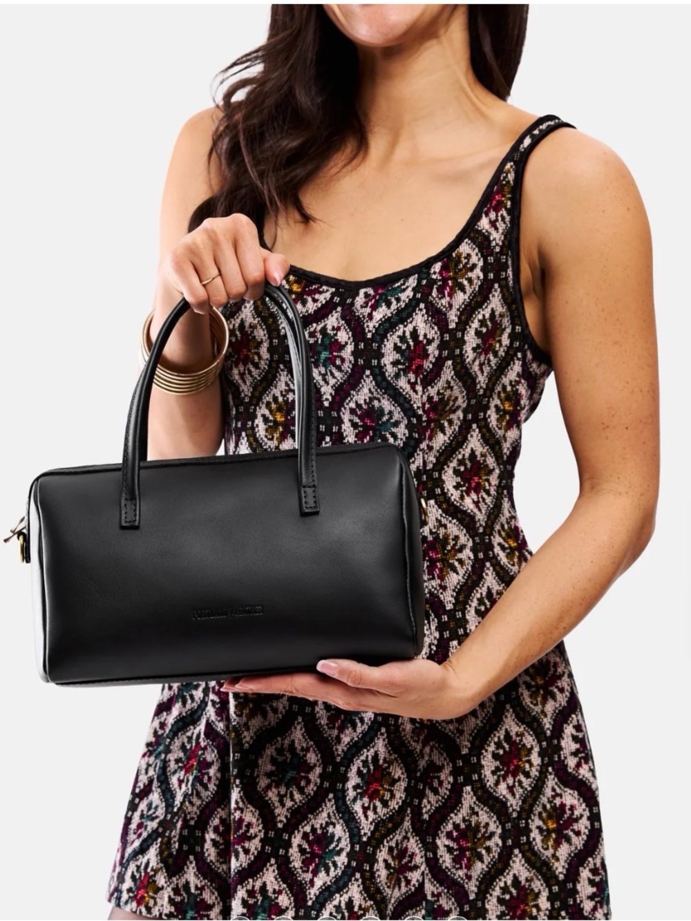 Portland Leather Black Solan Doctor Oversized Handbag